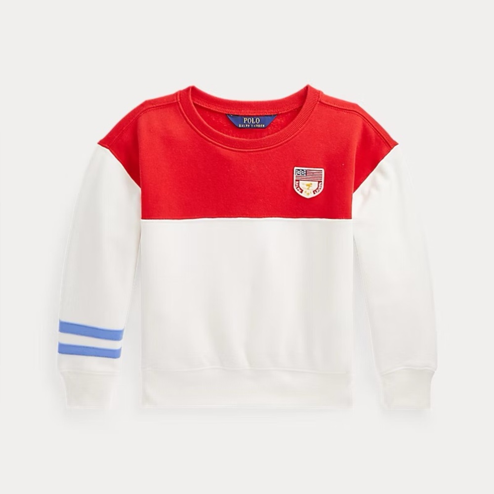 POLO RALPH LAUREN NWT Downhill Skier Fleece Sweatshirt | Youth 6X